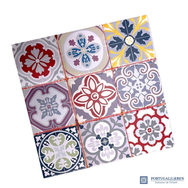 Topfuntersetzer_cavaleiro_azulejo